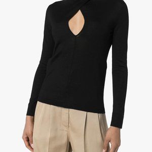Tom Ford Turtleneck Sweater 100% Cashmere (Black, Size M)